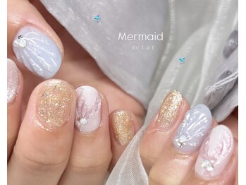エクラ(eclat)/マーメイドネイル