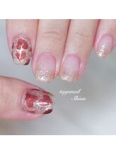 たゆ ネイル(たゆnail)/パラジェルハートネイルデザイン