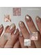 ロウイ(6ui.)の写真/シンプルなのに奥行きのあるオシャレなニュアンスネイルで理想の指先に。
