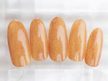 ネイルサロン あかねいろ/秋冬　テラコッタ　ニュアンス