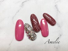 アメリ(Amelie)/ワンカラー/埋め尽くし/ラメ