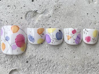 フリークネイル(FREAK Nail)/POPランダムインクFOOT ¥13500