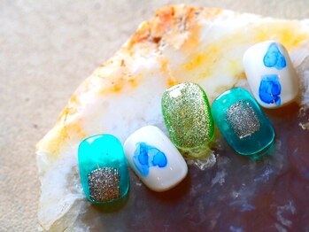 テフテフ バイ ドットエム 広尾(tef tef by.M)/パラジェル　ニュアンス