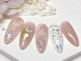 ピンクネイル