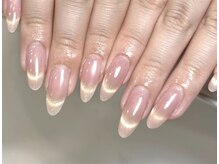 福ネイル(nail)/マグネットフレンチ