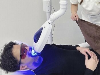 ホワイトニングカフェ 和歌山ガーデンパーク店(WhiteningCafe)の写真/【営業時間19時まで/土日祝も営業】男性にも人気のセルフホワイトニング♪口臭ケアや歯の黄ばみ改善にも◎