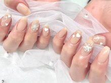 ネイルネージュ 錦糸町(Nail Neige)/こだわり定額/パーツ追加/ハート