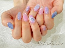 ヴィカ(Vica)/紫陽花ネイル☆