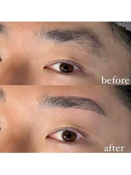 アイグラッド(eyeglad)/メンズ　アイブロウスタイリング