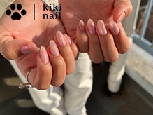 キキネイル 二子玉川(kikinail)/水光ネイル/梅雨ネイル