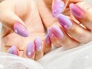 ニュアンスネイル　水滴ネイル