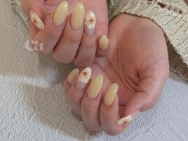 フラワーニュアンスネイル