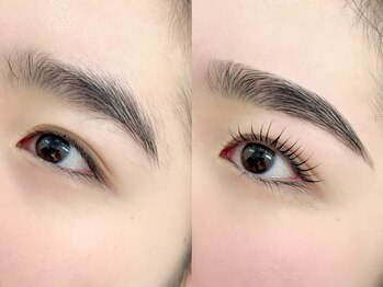 フェイストゥー 福島店(FACETOO)の写真/人気爆発中！次世代アイブロウ【ハリウッドブロウリフト】眉毛を立ち上げ毛流れを整えて、理想の美眉に♪