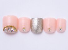 ネイリックス 栄ガスビル(NAILX)/フットネイルも女子力ネイル