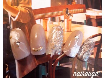 ネイル―ジュ 札幌大通店(nairouge*)/重ねフラワーネイル♪