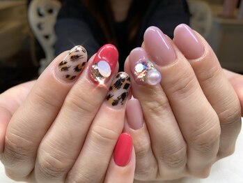 アンクール(an kool)/チグハグ×レオパード