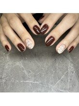 チャイ 大阪上本町店(chai)/ボルドーネイル