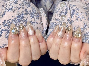 ウサギネイル 新大久保店(usagi nail)/キラキラネイル