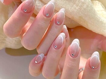 ロージー(Rosie)の写真/【OL・学生・主婦さんにおすすめ】お洒落したいけど派手なのは…そんな方へも素敵シンプルネイルをお届け♪
