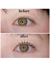 エム(M)/形状記憶まつ毛パーマ¥5,000