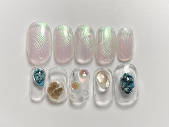 凹凸オーロラ×インクちぐはぐ