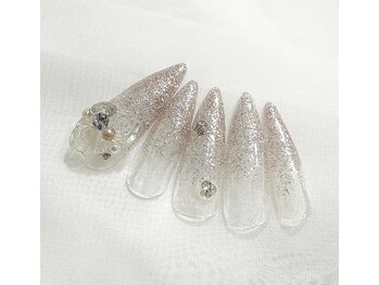 ナインナインティ(NINE90)/チップ長さだし１０本＋ラメグラ