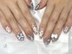 ジュティア ネイル バイ リブレイズ 京都市役所前(JuTia Nail by Live raise)の写真/SNSで人気のデザインで、指先にトレンド感をプラス★シンプル～派手なネイルまで対応します◎