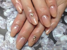 ラウト デコレーションアンドネイルサロン(Lauto Decoration&Nail Salon)/ベージュグラデーションネイル