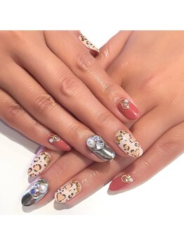 アース ネイルアイラッシュ 前橋店(EARTH Nail&Eyelash)/デザインネイル ¥12000