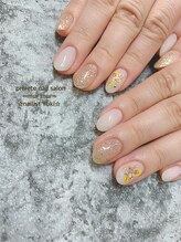 プライベート ネイルサロン マーマ(murmur)/キラキラフラワーネイル