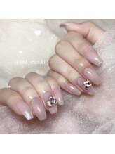 リンドネイル バイ モカ アンド ララ(Lind nail by moca and LaLa)/ラメグラデーション
