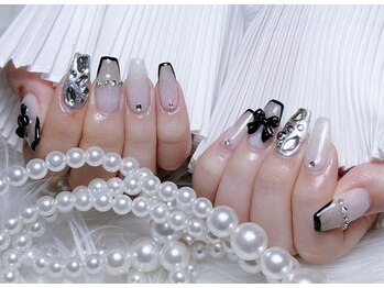 ユン(Yun)/リボンパーツネイル