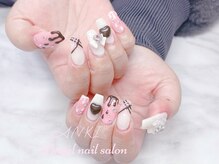 エンジェルネイルサロン(Angel nail salon)/ハートXリボンXチョコ