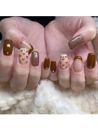 90分フリーアート♪チョコネイル