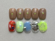 ネイルアンドアイラッシュ アールイー(Re)/Simple Art 6600