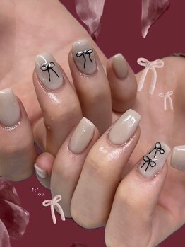 ウズ 和歌山店(UZU)/ワイヤーリボンネイル