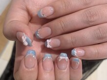 アングゥ ウル(ungu ul)/マグネットフレンチ×リボン