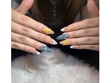 シェイミーネイル(shayme nail)の雰囲気（今流行りの海外風ネイルも取り入れてます）