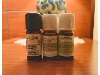 カオン(kaon)/仏製オーガニックアロマを使用