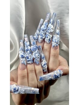 クロスネイル 渋谷店(CROSS nail)/華やか3Dネイル