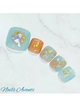 ネイルズ アヴァンティ(Nails Avanti)/定額フットジェル　￥8,800