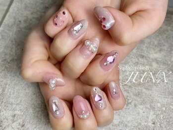 女子力アップ ゆめかわネイル Pg ネイルスペース ジュンクス 神戸三宮店 Nail Space Junx のフォトギャラリー ホットペッパービューティー