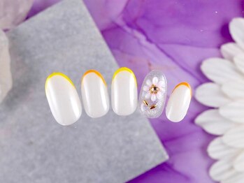 ショコ アンド ラム(Syoko&Lum)/お花×スキニーフレンチ