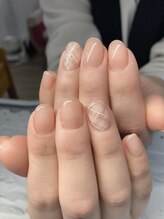 サフィールネイルサフィールネイル(Saphir nail)/シアーチェックネイル