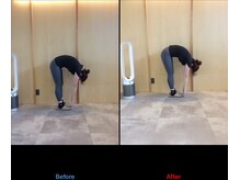徳島藍住整骨院 ザ ビー(THE B)/ピラティス初回体験before/after