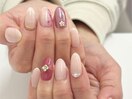 *フラワーニュアンスネイル*
