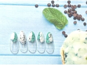 シエル ネイルズ(CIEL NAILS)/ 9月 ハンド 定額 シンプル4