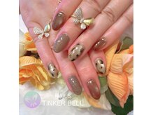 冬☆上品アニマル柄ネイル♪