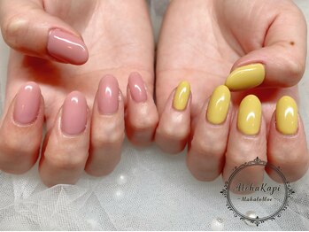 2色ワンカラーデザイン