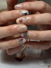 大人ショート×ピンクデザイン